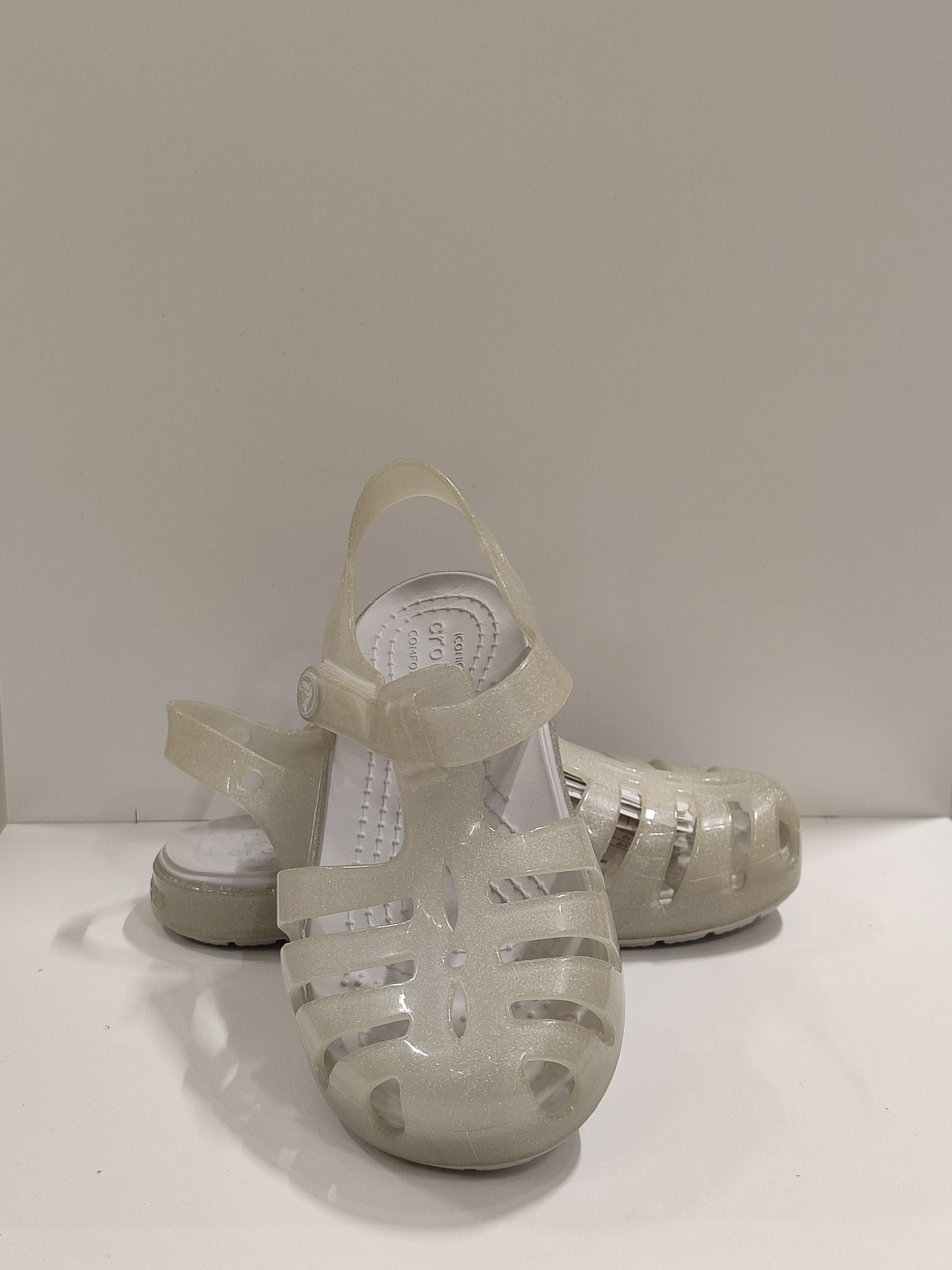 CROCS - Isabella Sandal T Silver Glitter