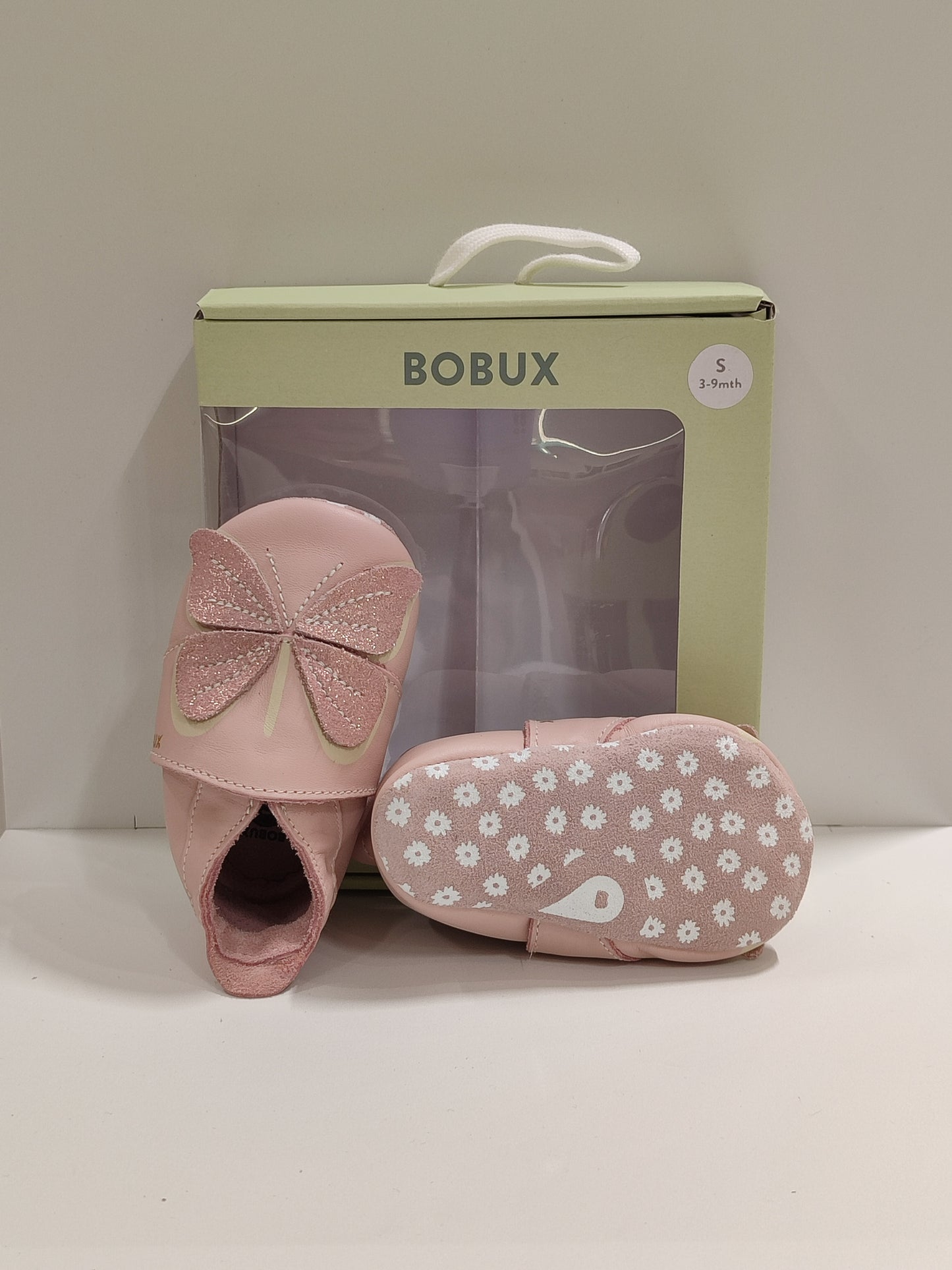 BOBUX - SOFT SOLE GLITTER WINGS BLOSSOM