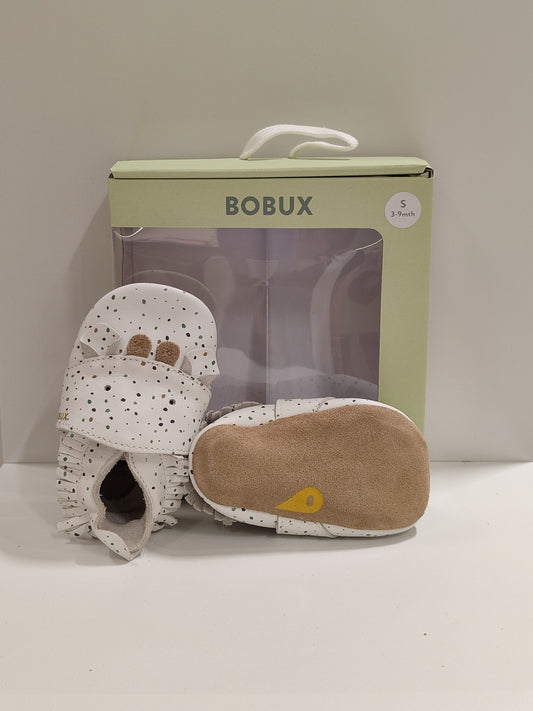 BOBUX - SOFT SOLE FRECKLES WHITE