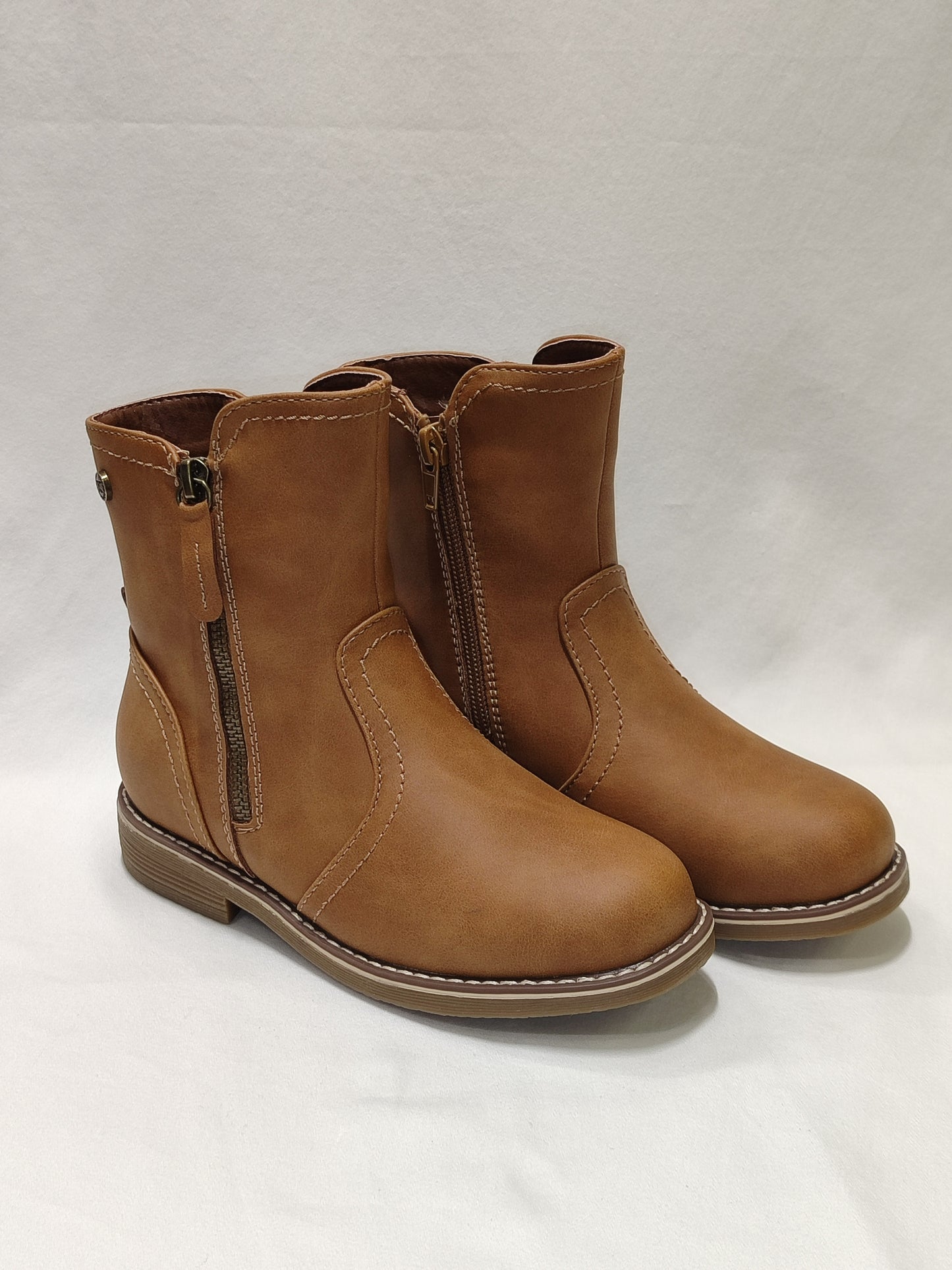 XTI - ANKLE BOOTS KIDS  TEXANO CAMEL